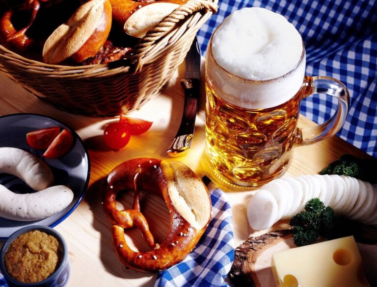 German Food at Oktoberfest